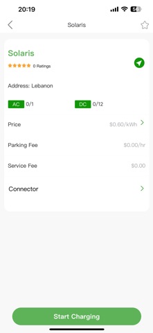 Solaris EV Charging Screenshot 2 of 3