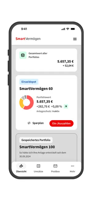 SmartVermögen iPhone screenshot 2