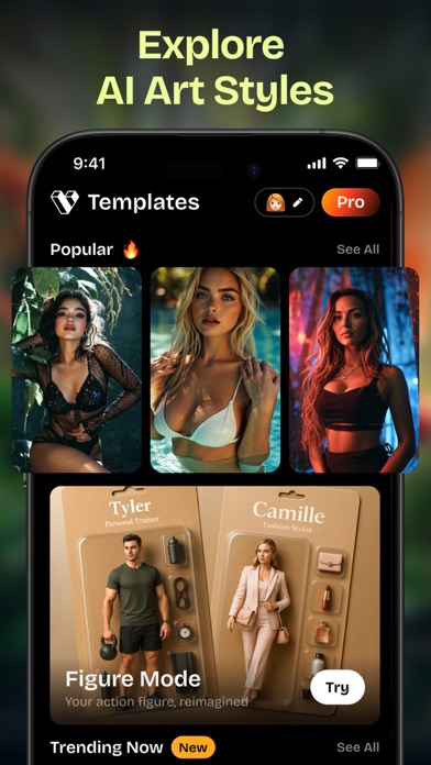 Vizu - AI Photo & Video Maker Screenshot