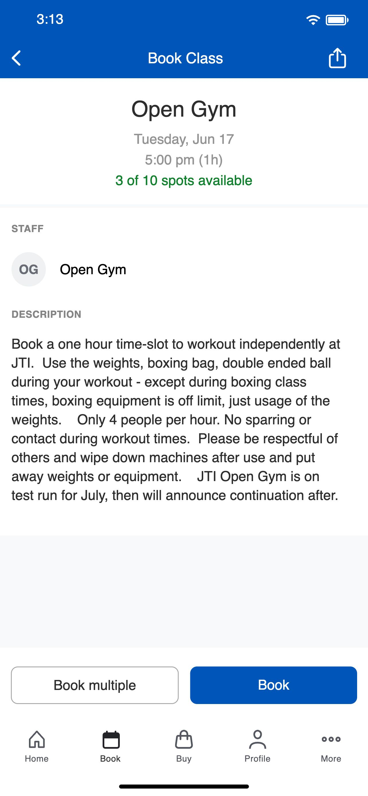 Just Train It