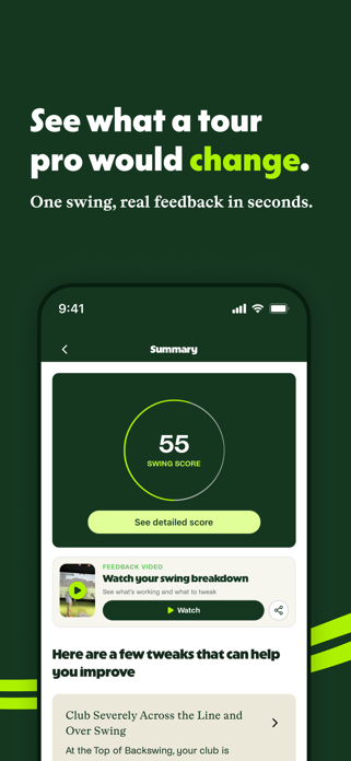 Kunu Golf: Swing Analyzer Screenshot 2 of 6