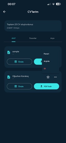CV-OK screenshot