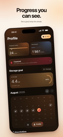 ThumbSort: Photo Cleaner iPhone screenshot