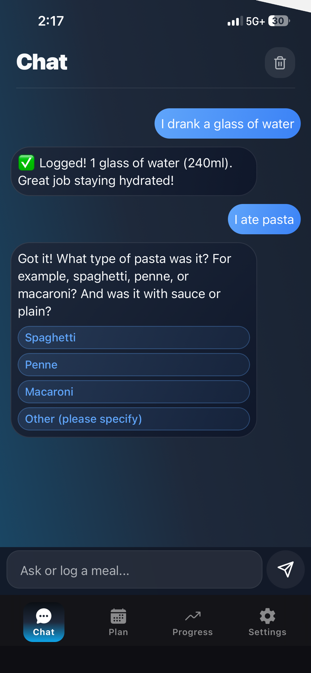 Shapely - AI Nutrition Tracker screenshot 7