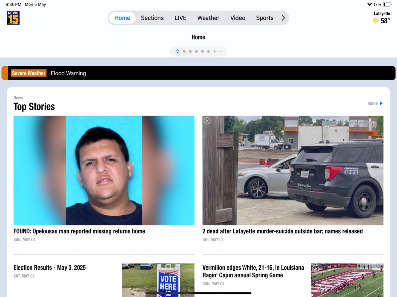 iPad screenshot