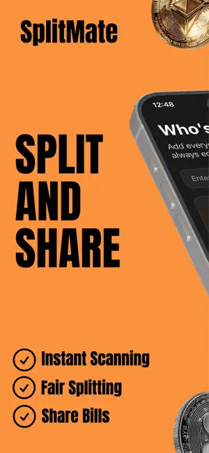 SplitMate - Easy Splitting screenshot 1