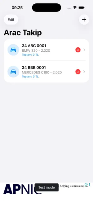Araç Takip: Sigorta & Masraf screenshot 3