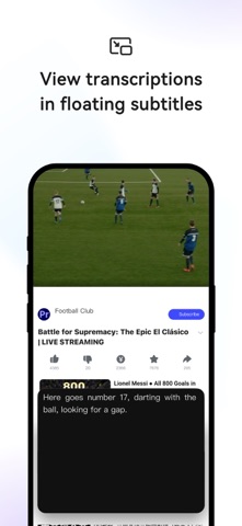 Deepting AI Transcribe Summary iPhone screenshot