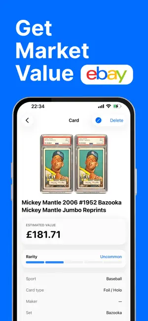 Sports Card Scanner Card Value screenshot 4