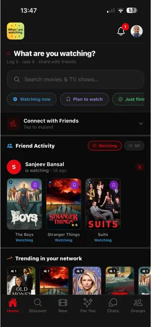 What I Am Watching App screenshot 1