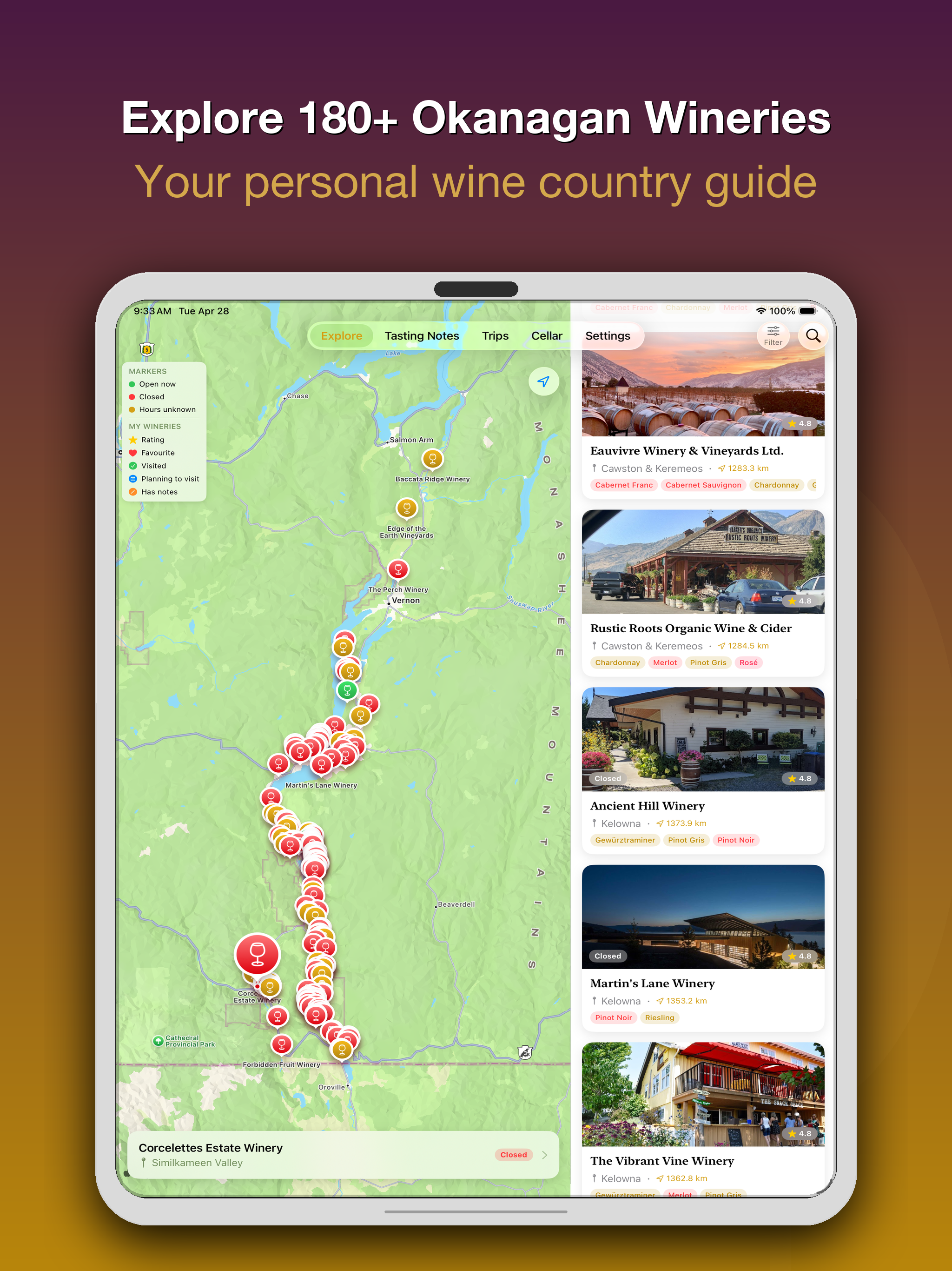 Okanagan Wineries