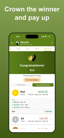 Wolf Golf Scorecard Screenshot 10 of 10