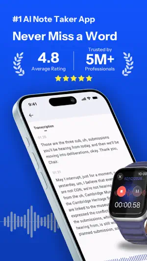 Owll: AI Note Taker&Assistant screenshot 1