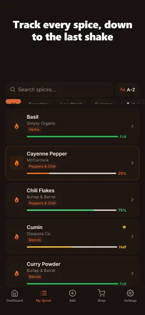 SpiceRack: Pantry Organizer screenshot 2