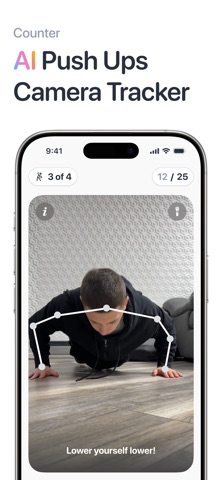 PushUps Alarm & AI Rep Counter Screenshot 3 of 7