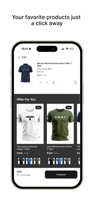 Warrior World : Shopping App screenshot 4