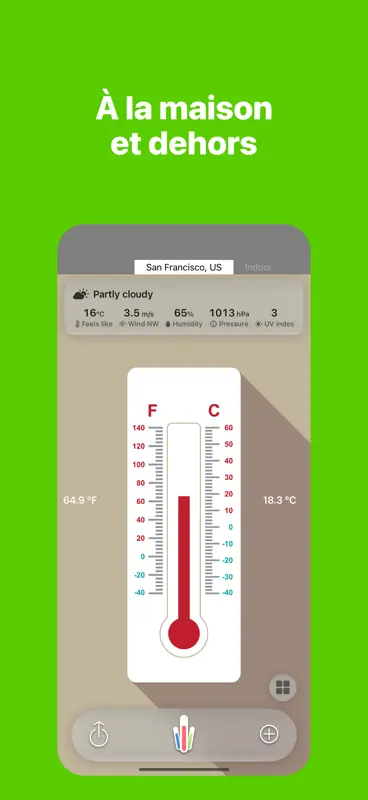 HD Thermometer ⊎ screenshot 2 of 4