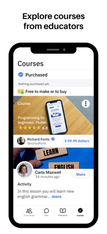 Edhomy Platform iPhone screenshot