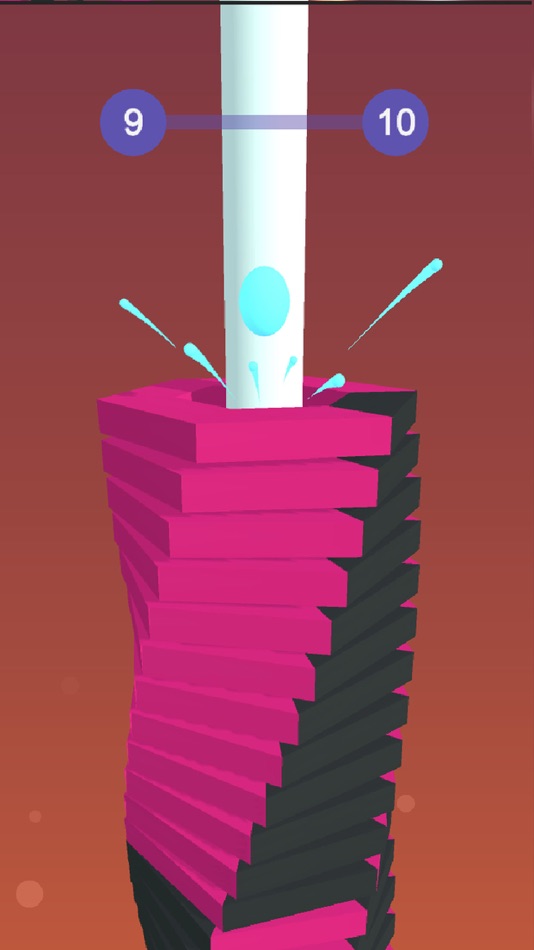 #3. Ball Way Crush Color Tower 3d (iOS) 由: Trevor Kamhunga