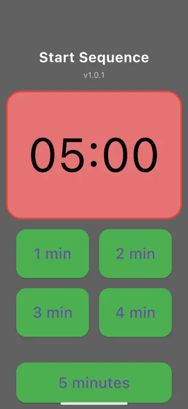Start Sequence screenshot 2 of 4