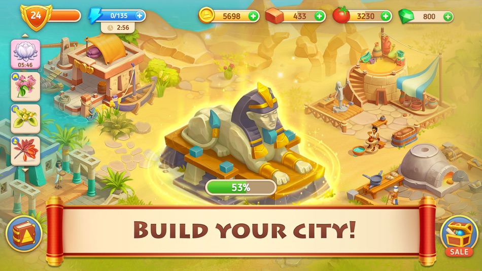 #2. Cradle of Empires・Match 3 game (iOS) 由: AWEM GAMES LTD