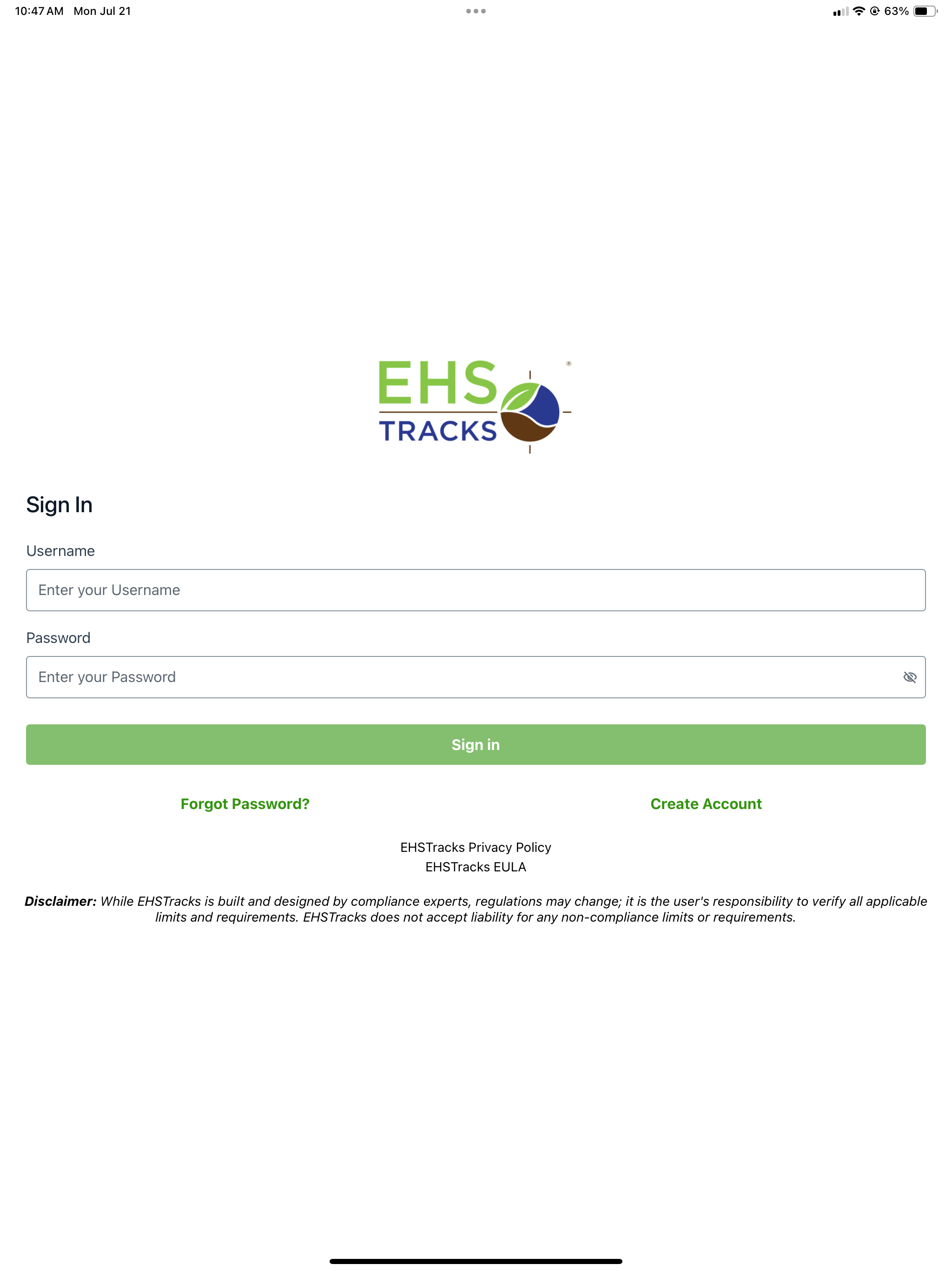 EHSTracks
