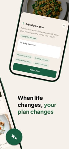 Nutrible: Meal Prep Planner iPhone screenshot