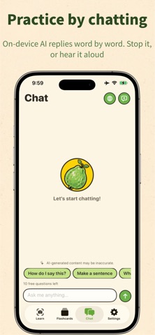 ShotBla: Snap to Learn Words iPhone screenshot