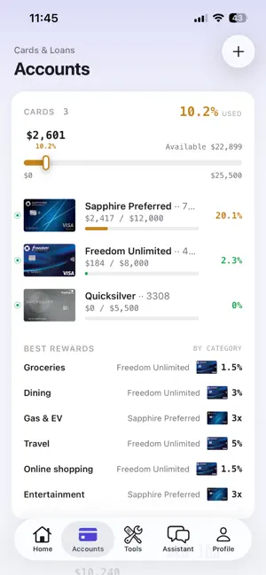 CreditMaxer screenshot 3