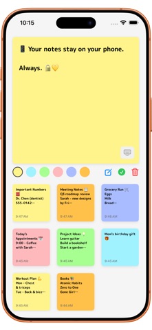 Notesy — Quick & Private Notes Screenshot 6 of 6
