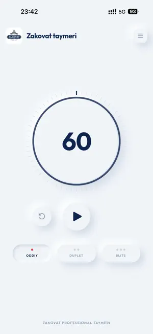 Zakovat Timer screenshot 1