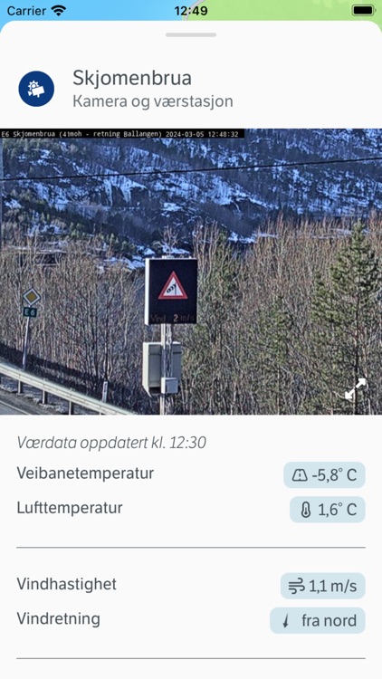 Vegvesen trafikk screenshot-7