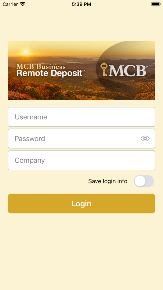 #1. MCB Business Remote Deposit (iOS) Av: Mountain Commerce Bank