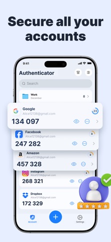 Authenticator 2FA by GA Screenshot 2 of 10