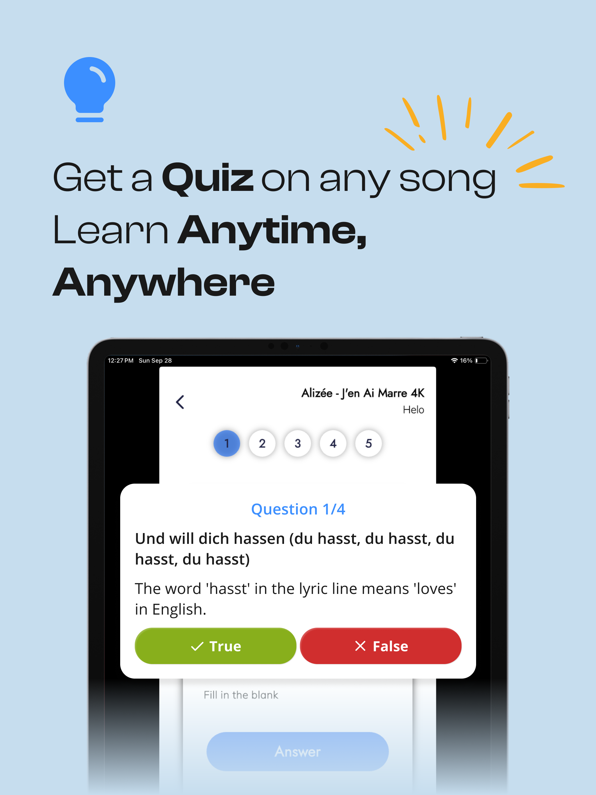 Canary: Learn Languages