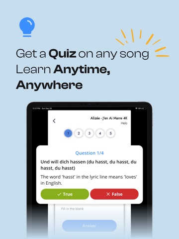Canary: Learn Languages iPad screenshot