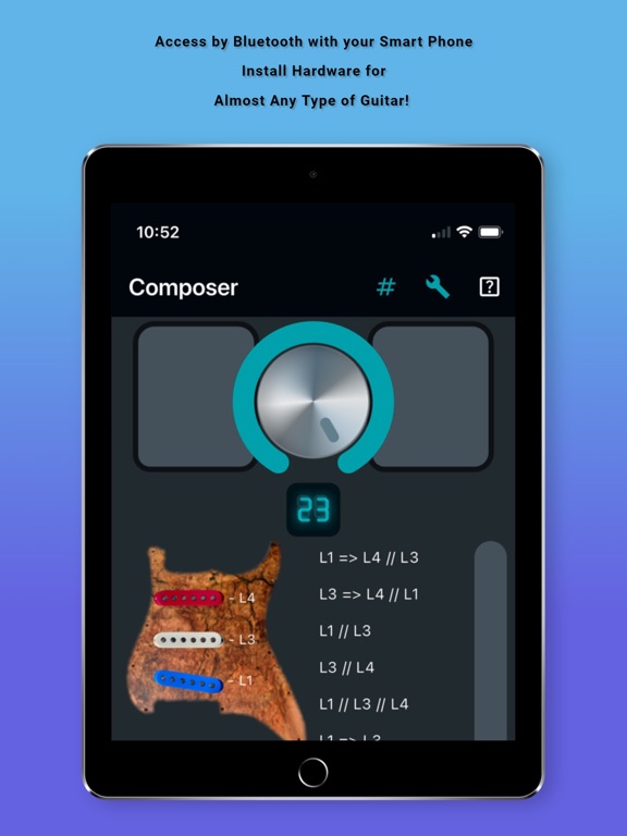 Pickup Composer iPad screenshot 3 - Music app