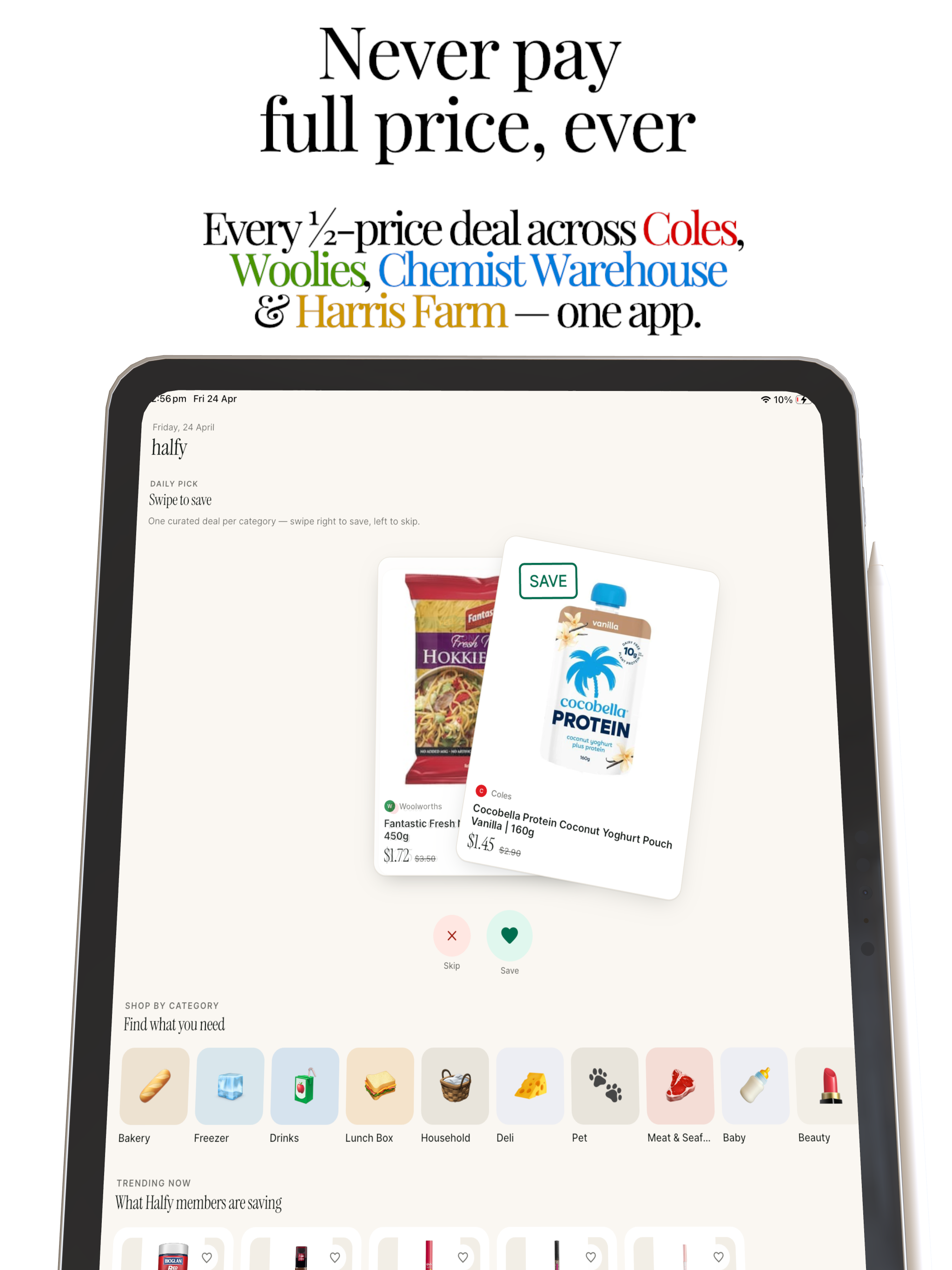 Halfy: Half-Price Groceries