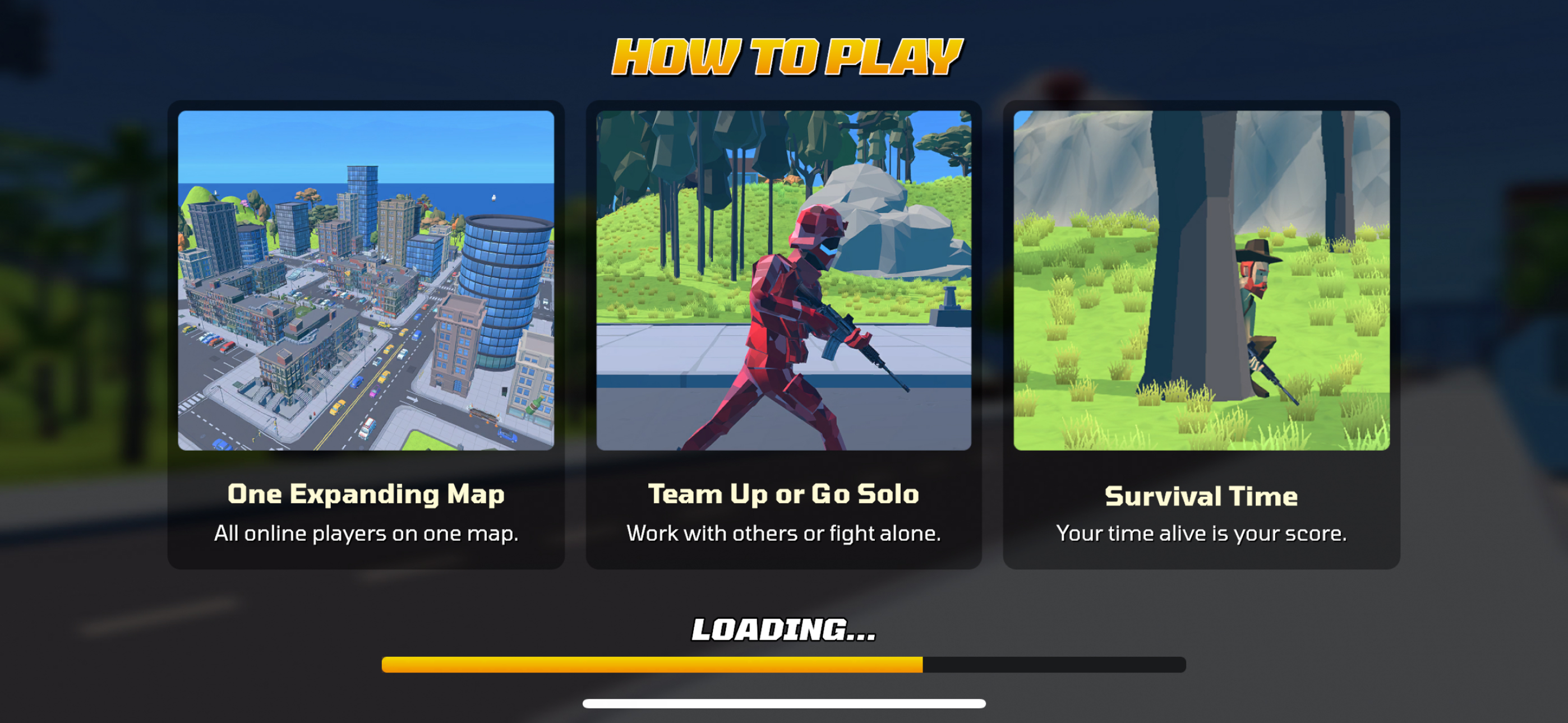 ONE MAP: Battle Royale Games