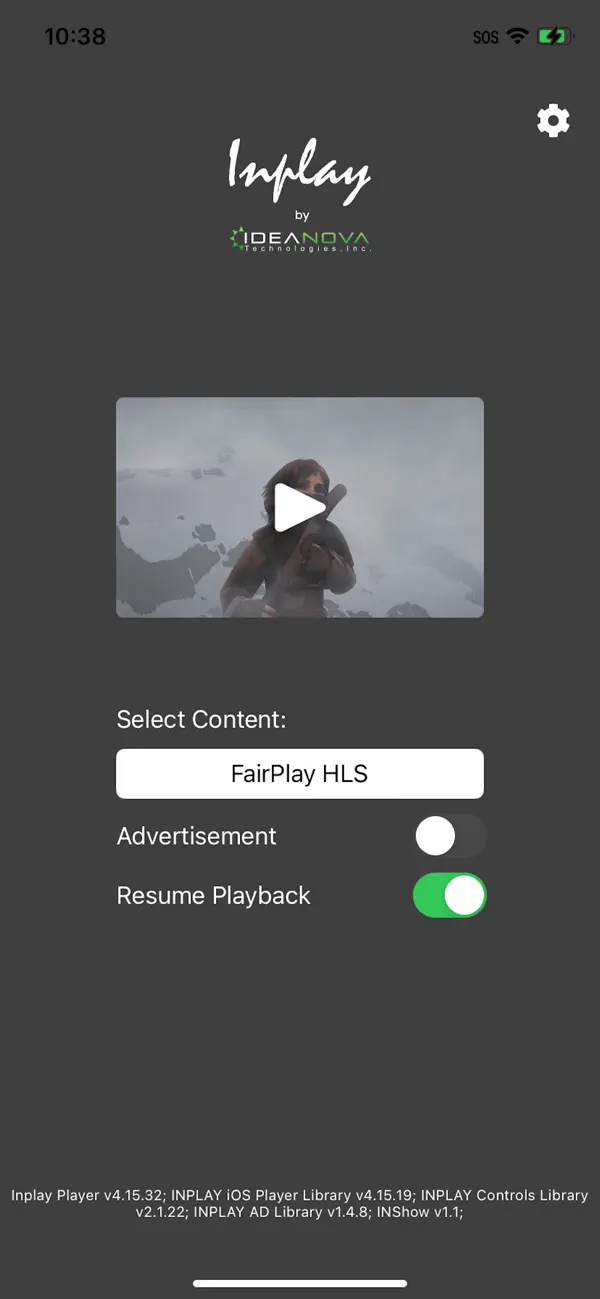 Screenshot #1 pour INPLAY