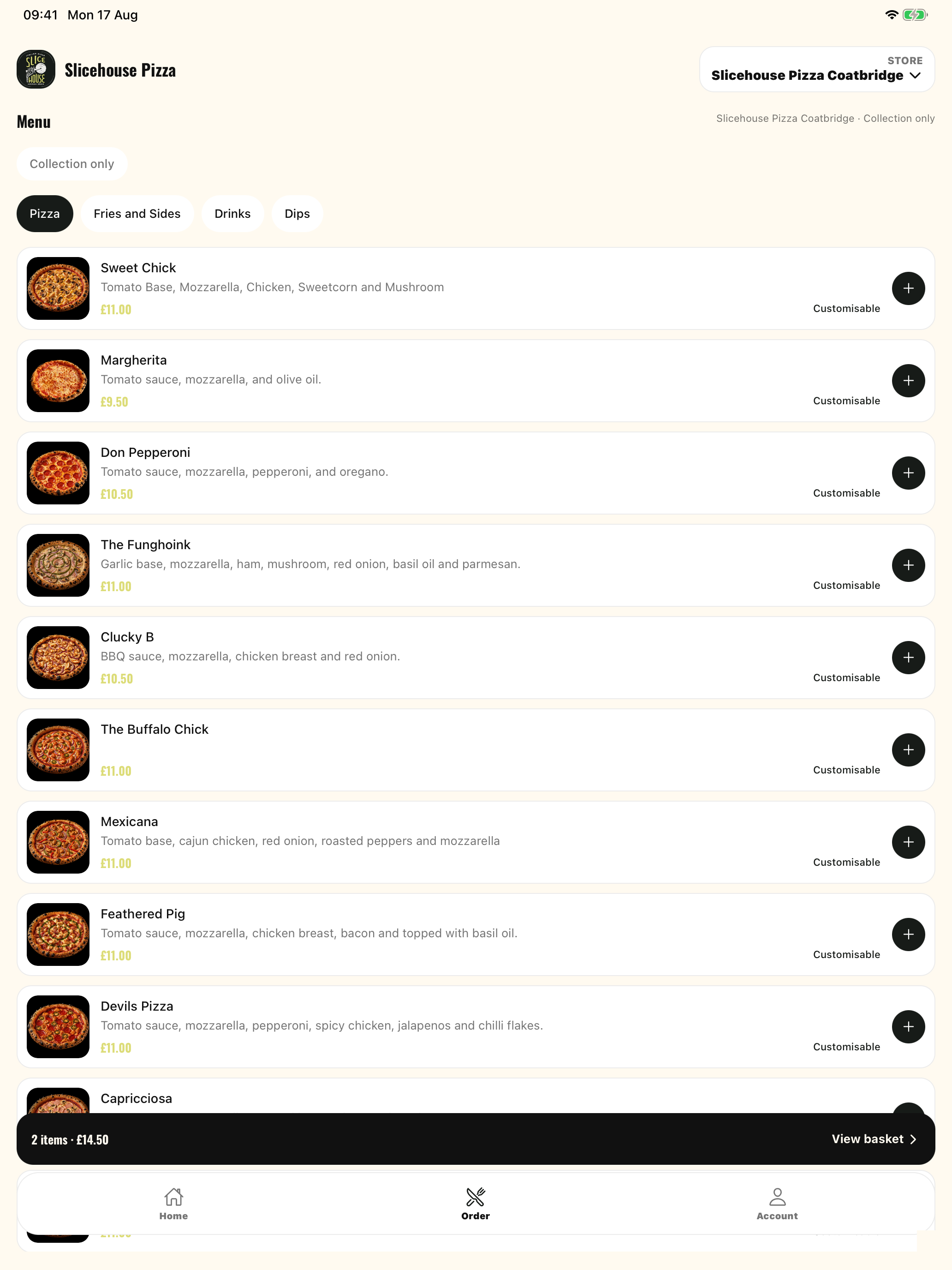 Slicehouse Pizza screenshot 5