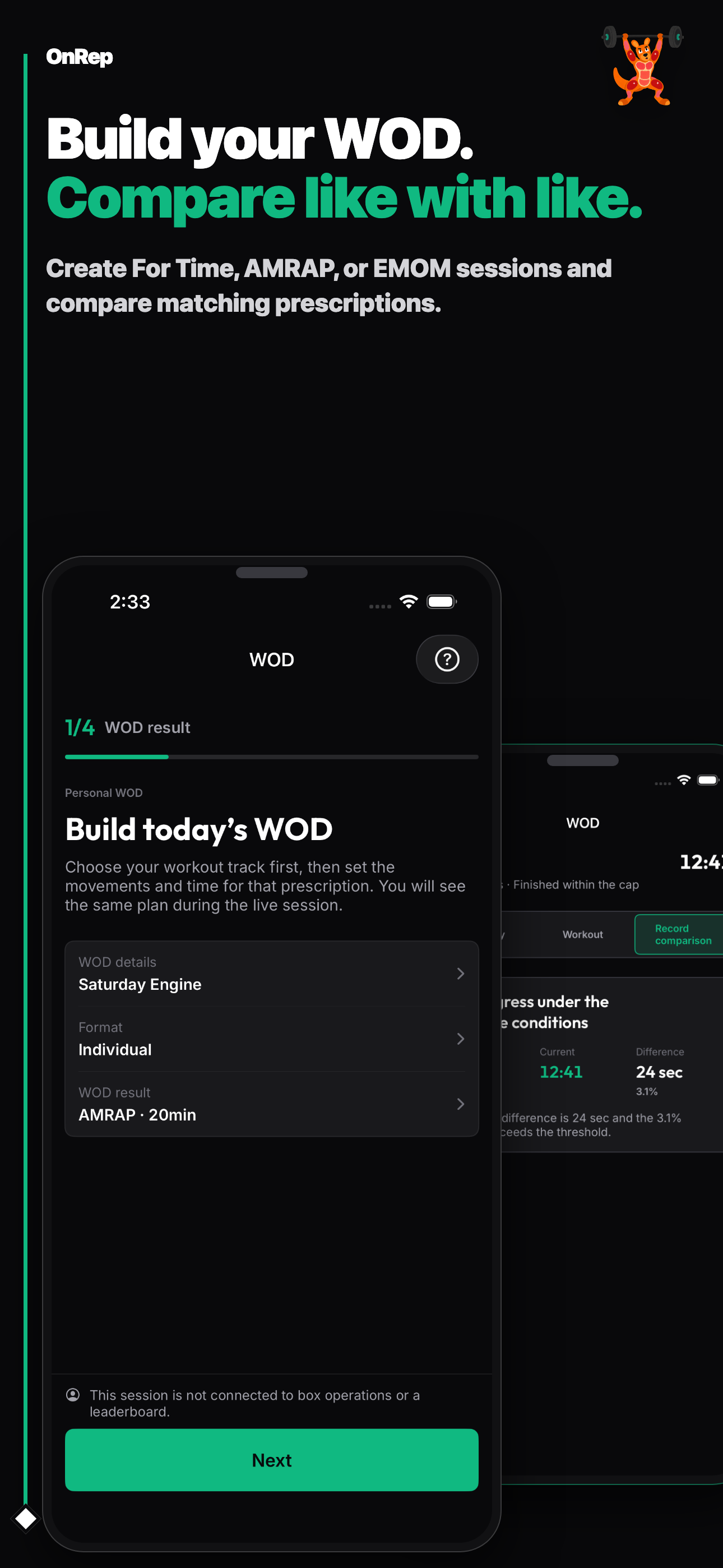 OnRep: Workout & Run Tracker screenshot 5