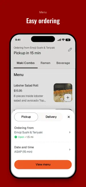 Emoji Sushi & Teriyaki To Go screenshot 3