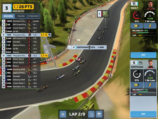 Motorsport Manager Online 2024 iPad app afbeelding 2