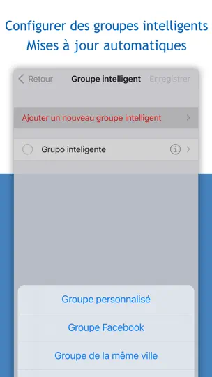 Capture d'écran de Group SMS And Email sur iPhone 4