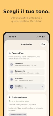 Monnezza iPhone screenshot