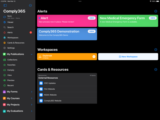 Screenshot #5 pour Comply365