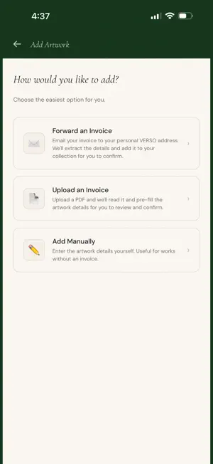 Verso Collect screenshot 3