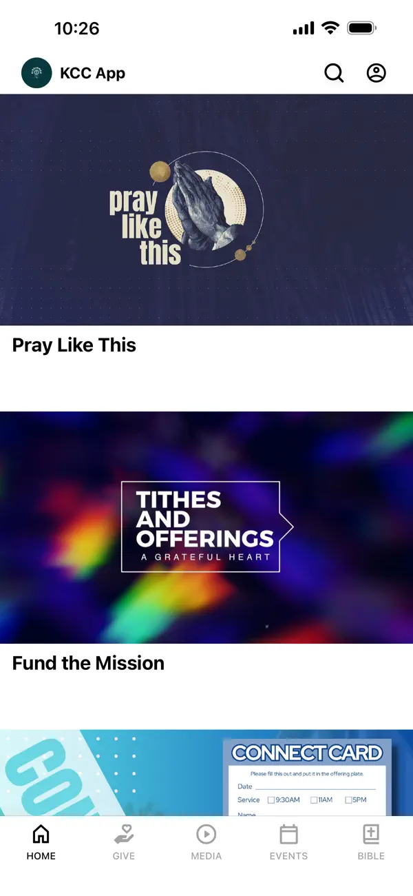 Screenshot #1 pour Kissimmee Christian App