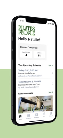 Pilates People iPhone screenshot
